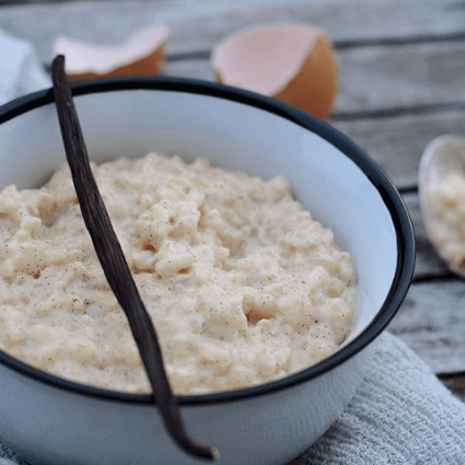 Riz Au Lait Revisite A La Vanille Recette Maison Sun Green